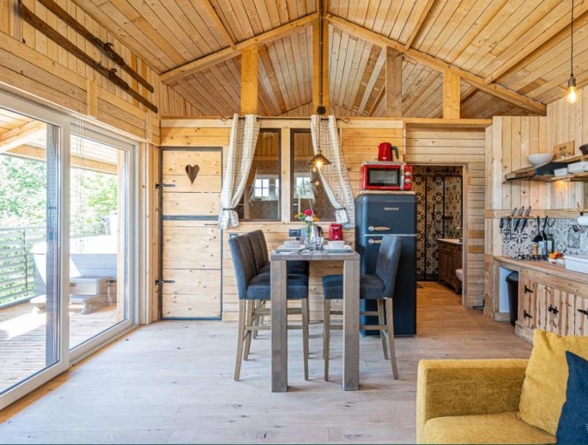 Le Chalet De Pepere Ставело Экстерьер фото